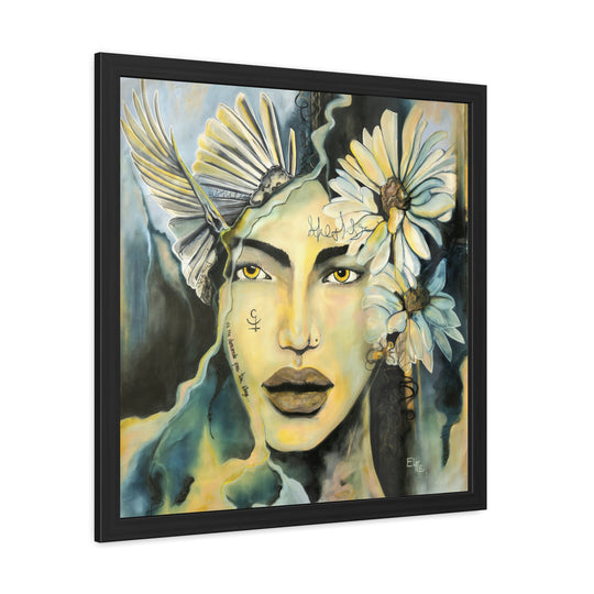 Framed Fine print art (Percefone)