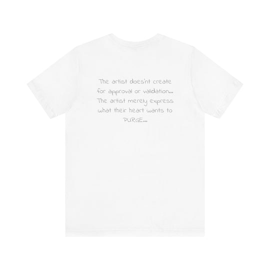 Tee-Shirt, Silencio,(grey) front print