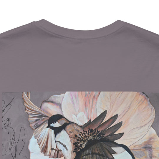 Tee-Shirt, Equilibrio grey, Back print