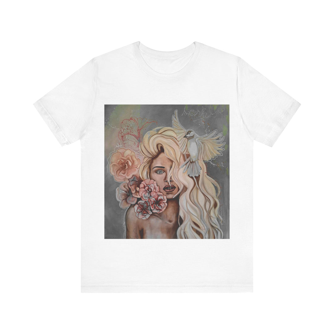 Tee-Shirt, Mira flores, front print