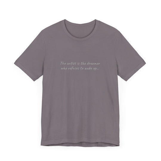 Tee-Shirt, Equilibrio grey, Back print