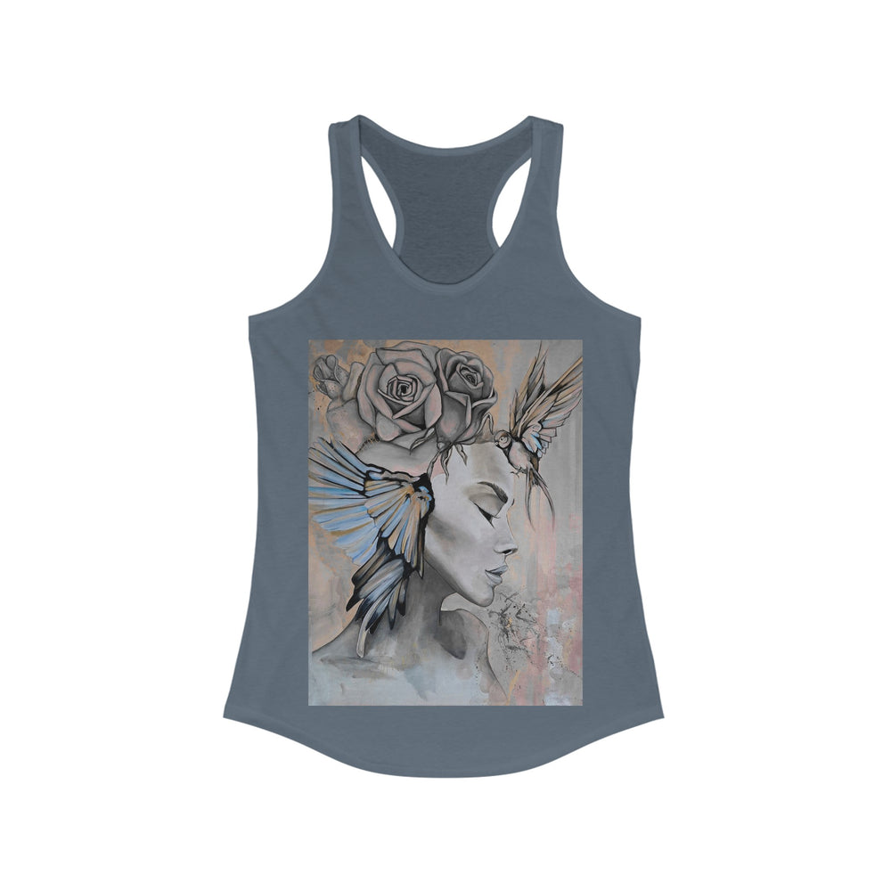 Women's Racerback Tank (Mientras Moria)