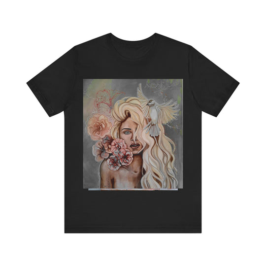 Tee-Shirt, Mira flores, front print