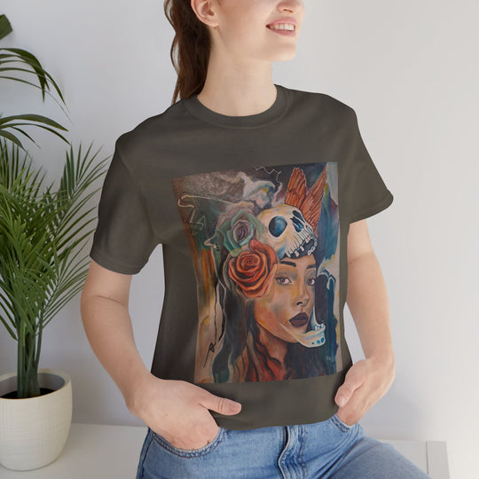 Tee-Shirt Hel Front print