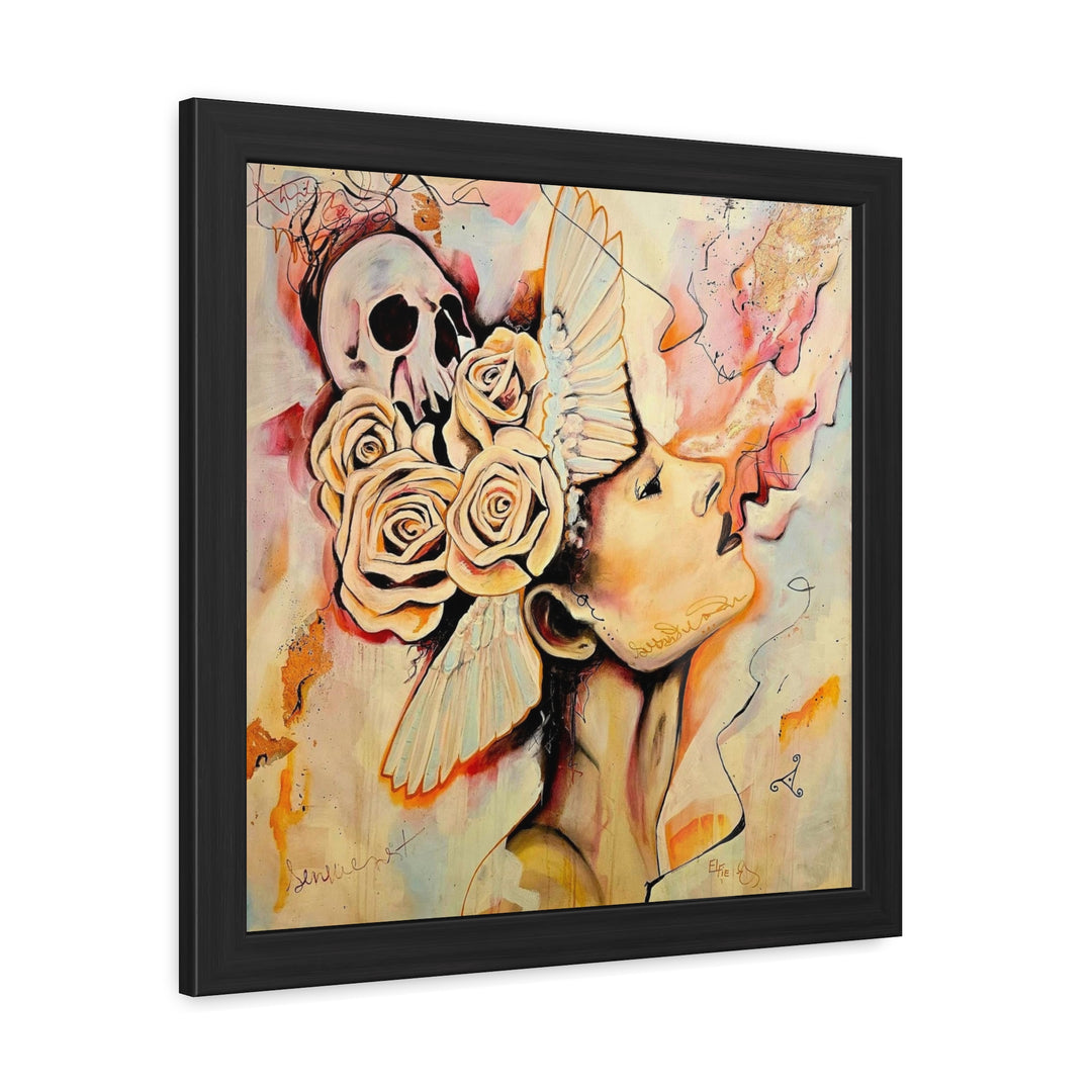 Framed Fine print art (Freya)