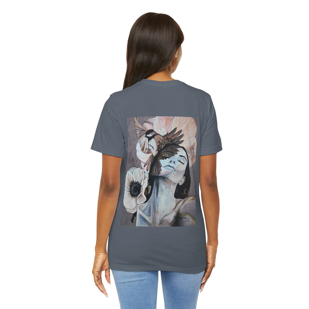 Tee-Shirt, Equilibrio grey, Back print