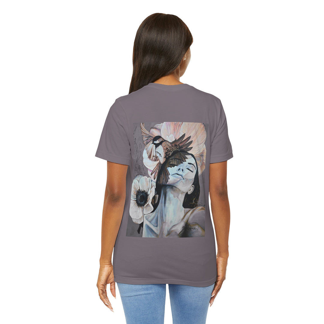 Tee-Shirt, Equilibrio grey, Back print