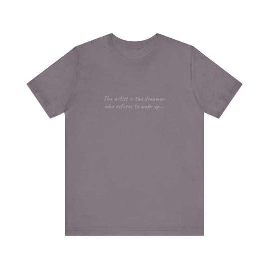 Tee-Shirt, Equilibrio grey, Back print