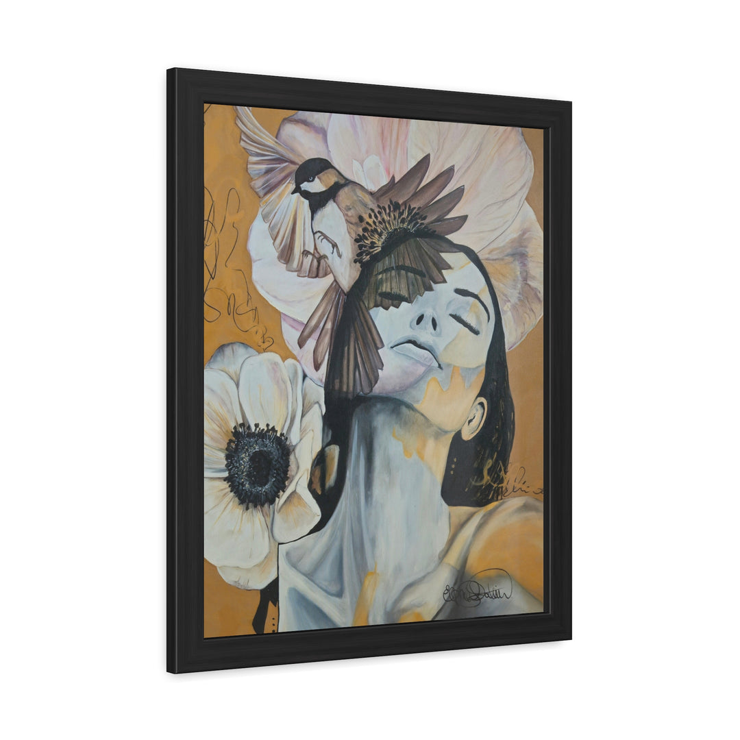 Framed Fine print art (Equilibrio)