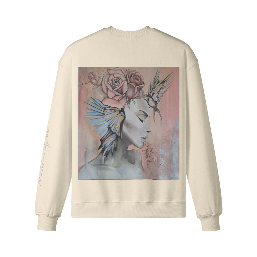 Crew neck ( Mientras Moria) back print