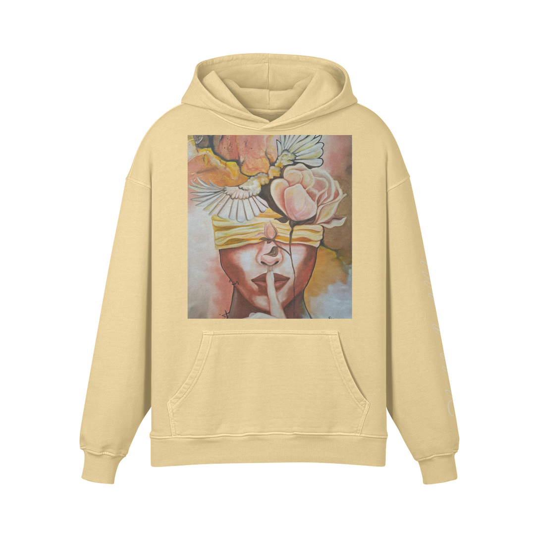 Hoodies Silencio print front