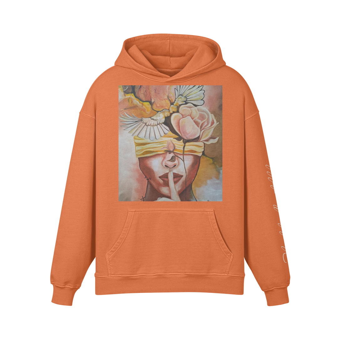 Hoodies Silencio print front