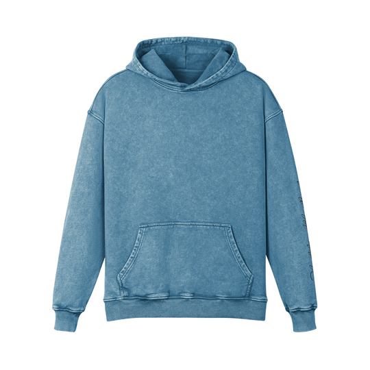 Hoodies freya back print washed style